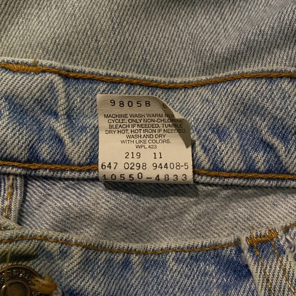 550 Vintage 1998 Levi Relaxed Fit and Tapered Leg - Picture 2 of 9